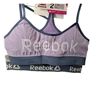 Reebok Girls Seamless Bralette 2-Pack